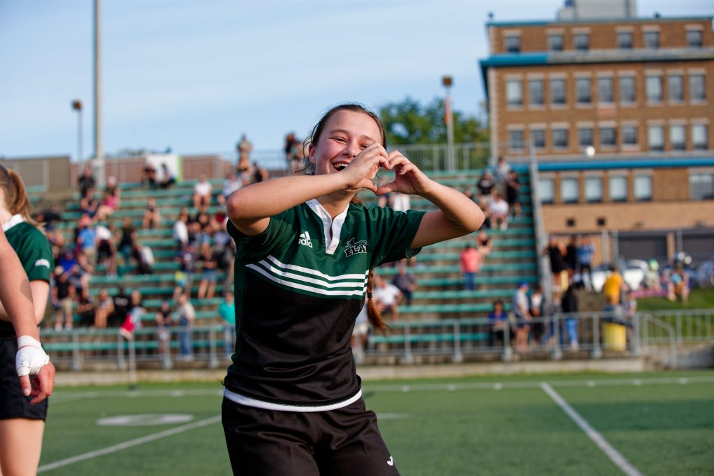 Joueuse de soccer