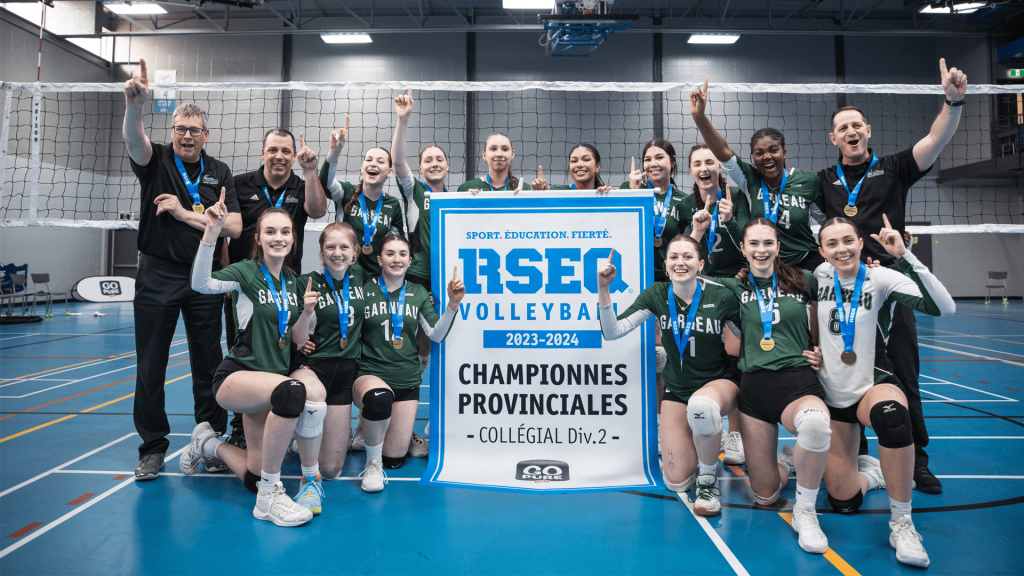 Bannière - Championnat provincial Volleyball féminin D2