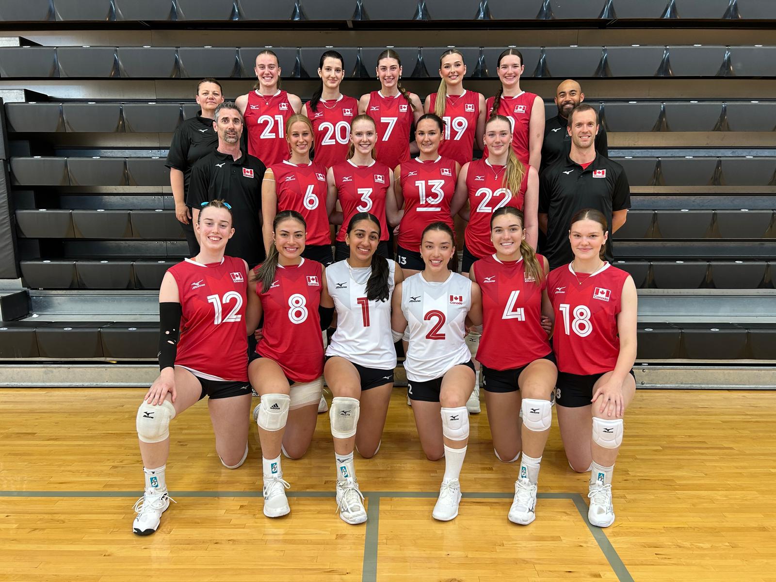 Volleyball féminin - Équipe Canada U21